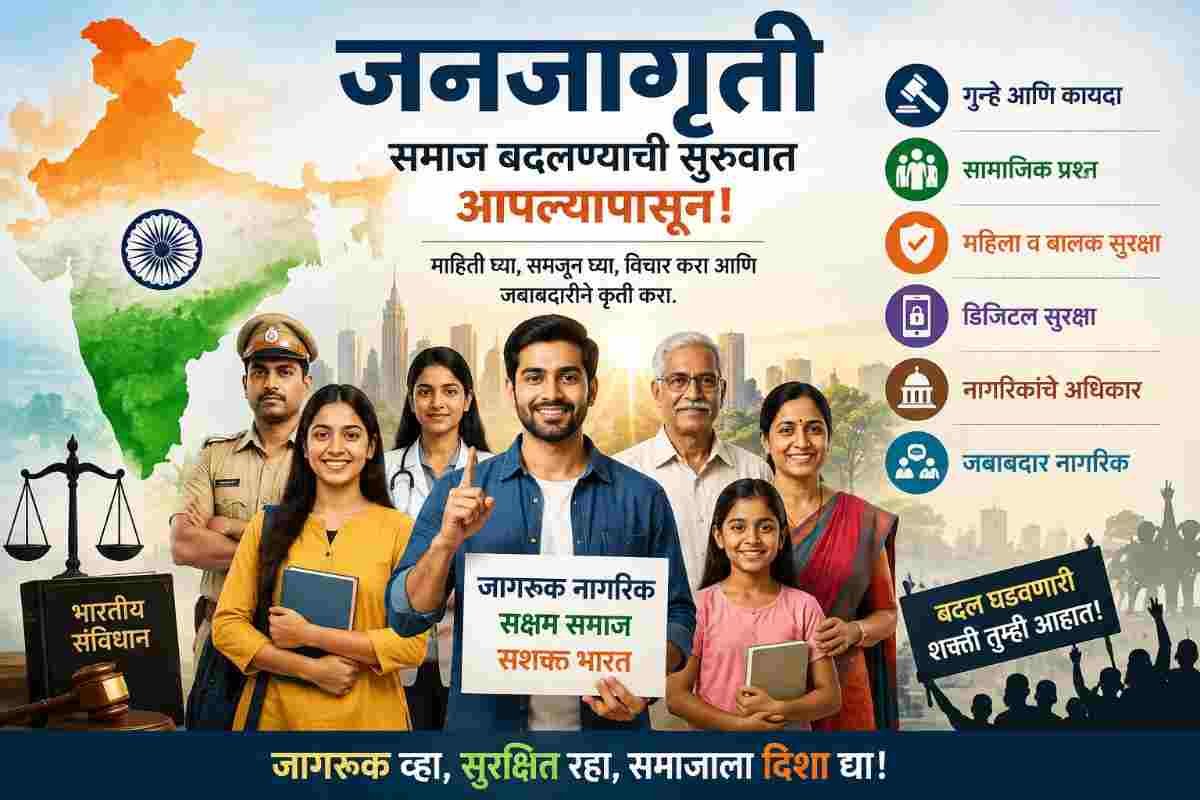 Social Awareness:जागरूक नागरिक ही सक्षम समाजाची पहिली पायरी आहे.